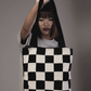 Checkered Revival Series Tote Bag