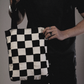 Checkered Revival Series Tote Bag