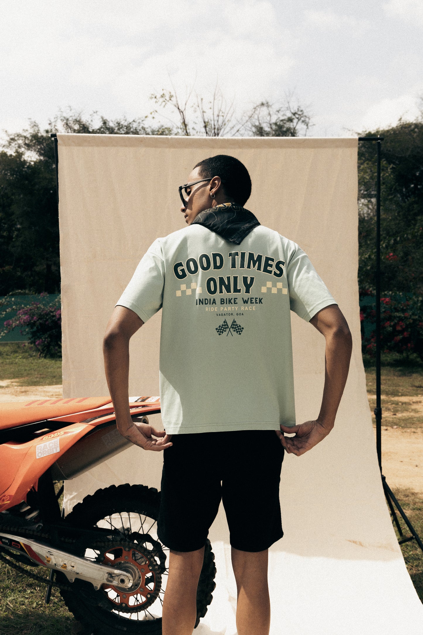 GoodTimes Only Forest Green Oversized T-Shirt