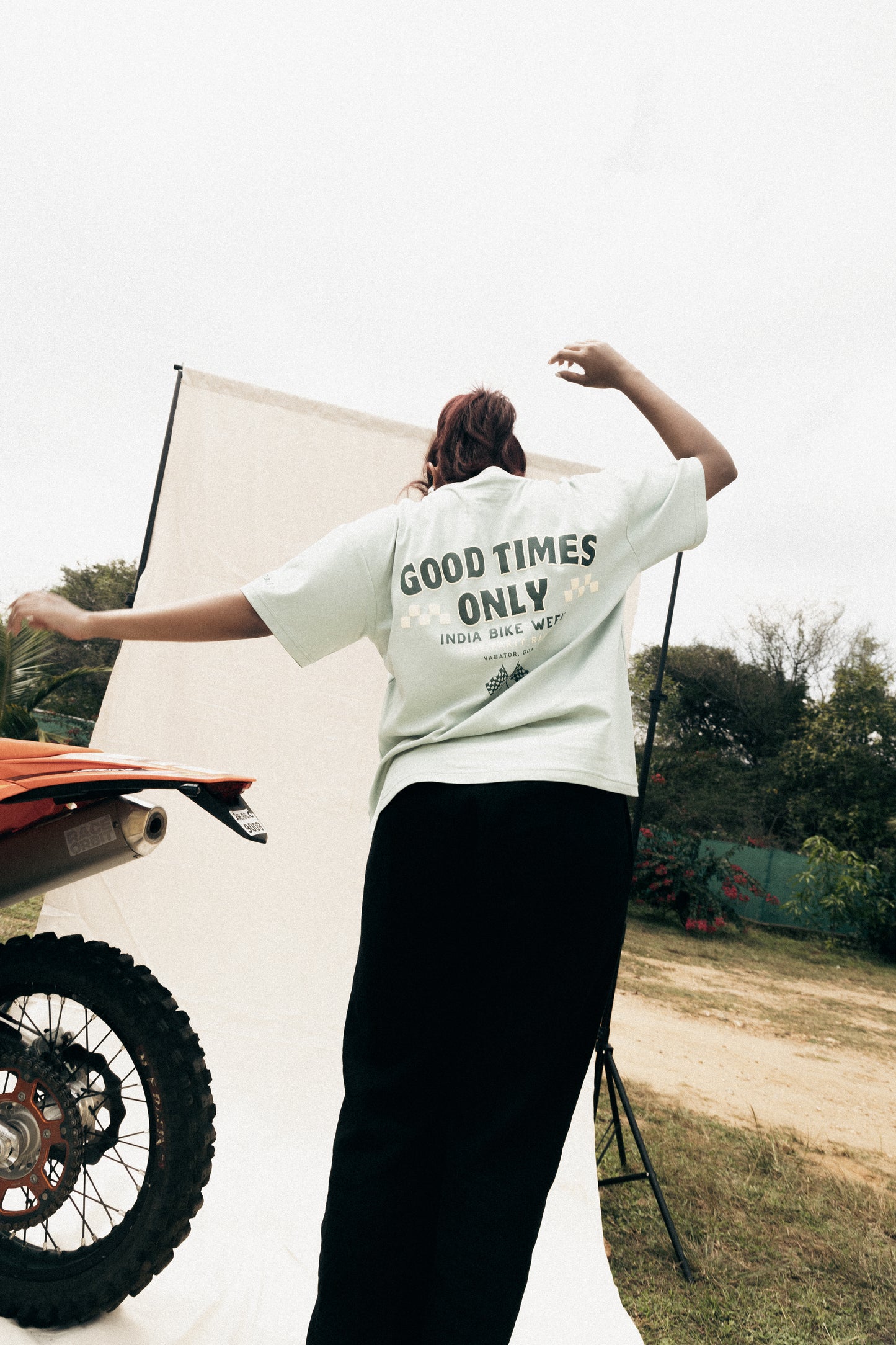 GoodTimes Only Forest Green Oversized T-Shirt