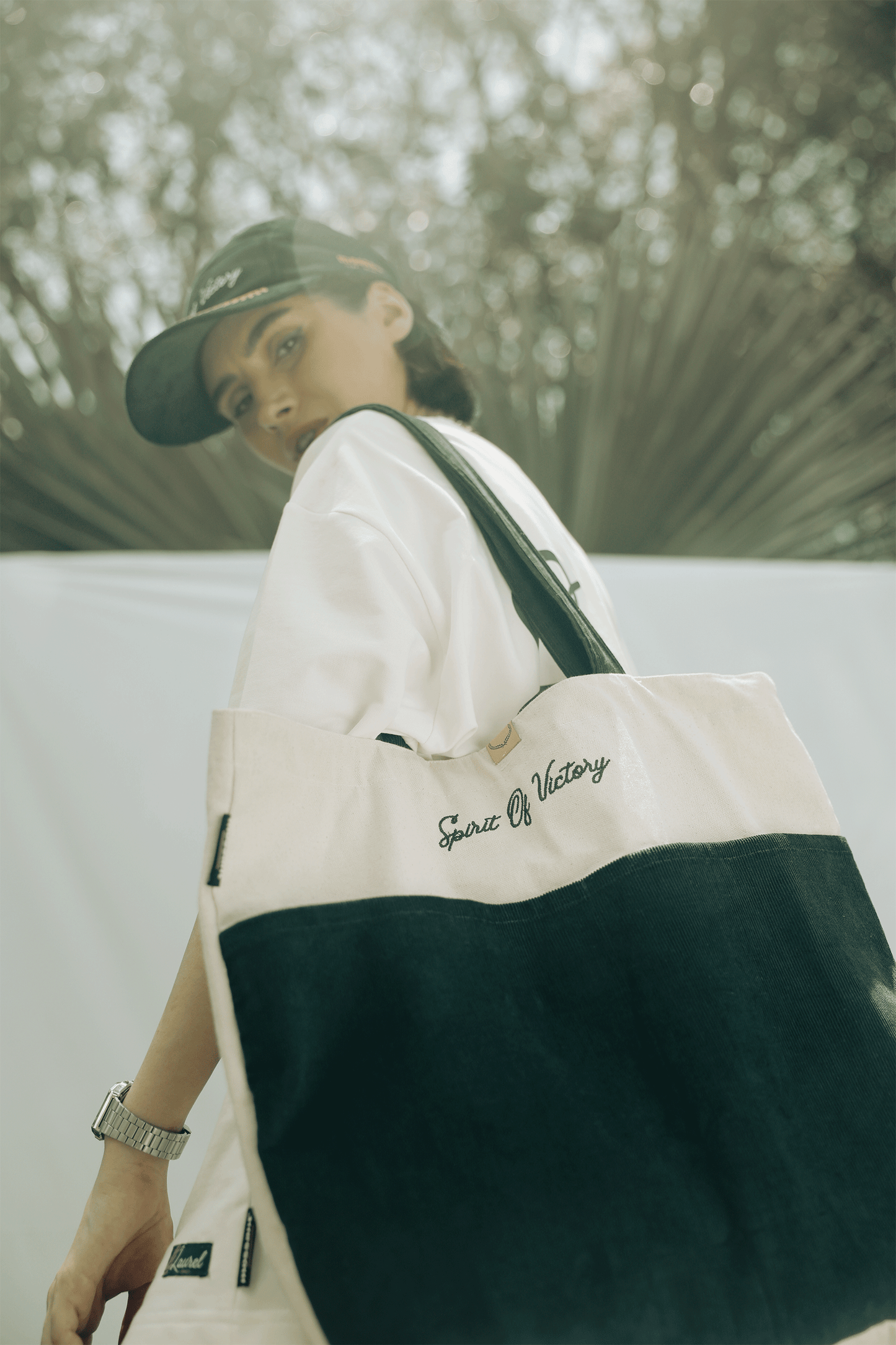 Laurel - CarryALL Bag - Spirit of Victory X Mossant